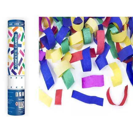 Tuba z konfetti, mix, 20cm