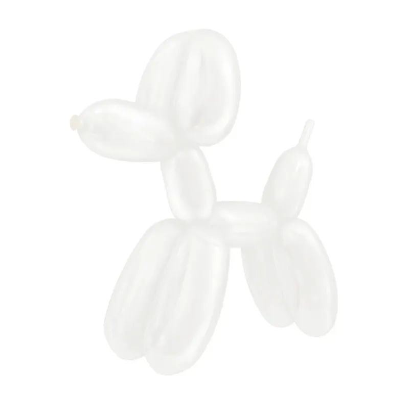 Balony do modelowania rurki transparentne matowe 50szt.