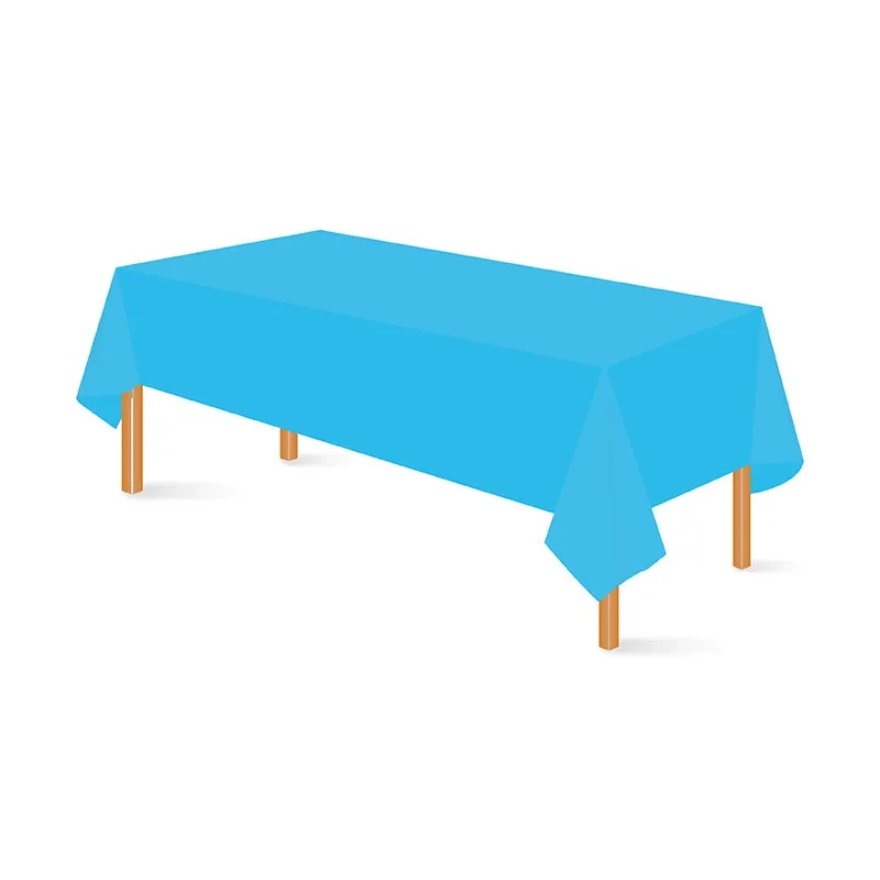 Obrus foliowy jednorazowy niebieski 137 x 274 cm Obrus foliowy jednorazowy niebieski 137 x 274 cm