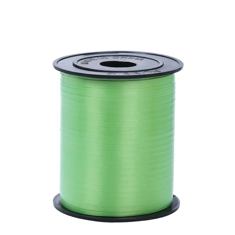 Wstążka do balonów zielona matowa 5mm x 225m