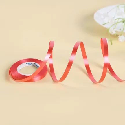 Wstążka do balonów czerwona matowa 5mm x 10m