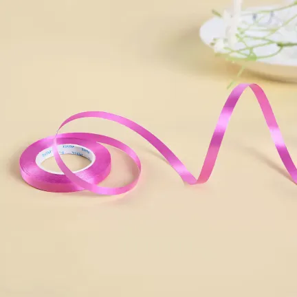 Wstążka do balonów fuksja matowa 5mm x 10m Wstążka do balonów fuksja matowa 5mm x 10m