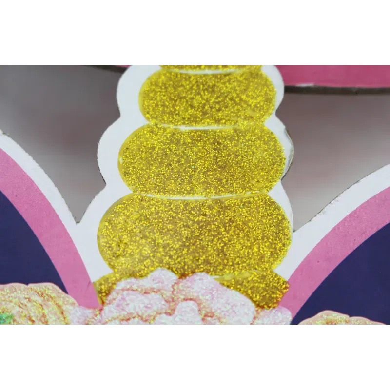 Patera papierowa na ciasto różowy jednorożec Patera papierowa na ciasto różowy jednorożec