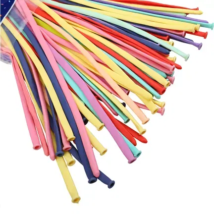 Balony do MODELOWANIA kolorowe macaron rurki 100 szt. Balony do MODELOWANIA kolorowe macaron rurki 100 szt.