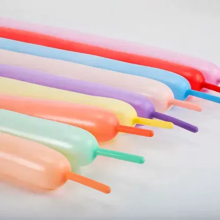 Balony do MODELOWANIA kolorowe macaron rurki 100 szt. Balony do MODELOWANIA kolorowe macaron rurki 100 szt.
