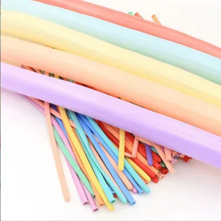 Balony do MODELOWANIA kolorowe macaron rurki 100 szt. Balony do MODELOWANIA kolorowe macaron rurki 100 szt.