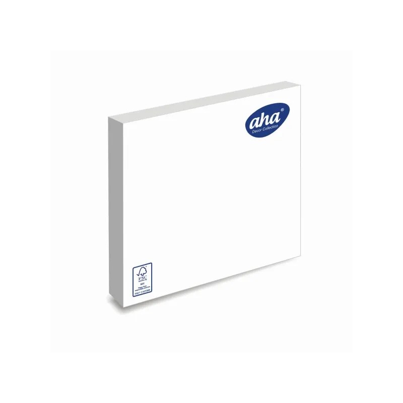 Serwetki papierowe białe 33x33cm 20 szt.