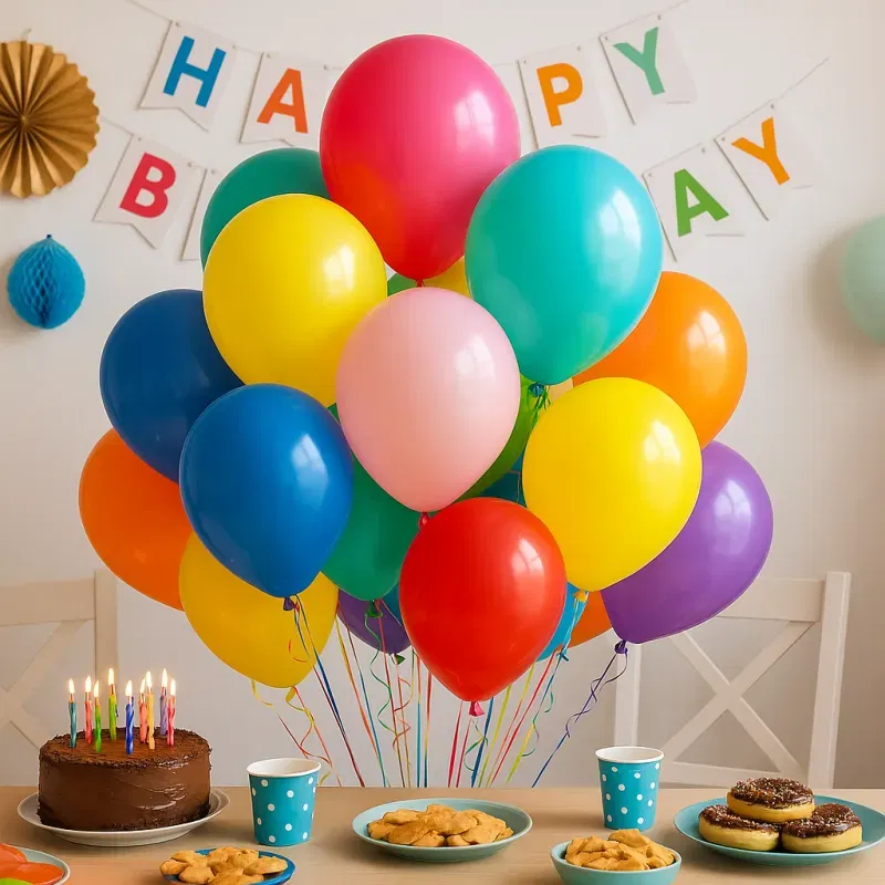 Balony PASTELOWE kolorowe MIX 12"/30cm 100 sztuk Balony PASTELOWE kolorowe MIX 12"/30cm 100 sztuk