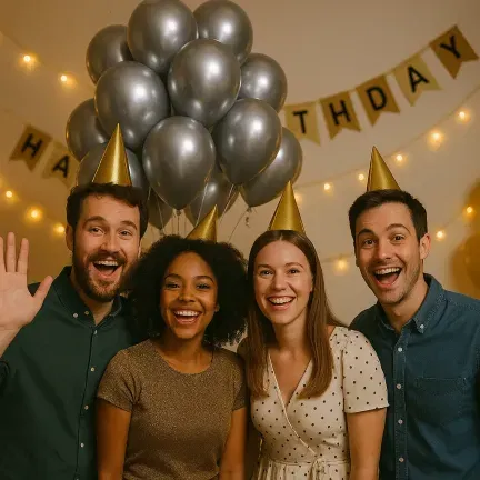 Balony GLOSSY Chrom Shiny SREBRNE 30cm 50szt.