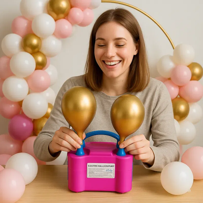 POMPKA ELEKTRYCZNA do balonów 2 wyjścia