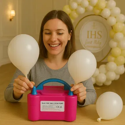 POMPKA ELEKTRYCZNA do balonów 2 wyjścia