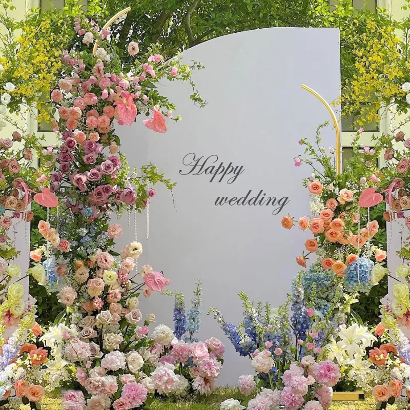 Stojaki metalowe złote ŁUKOWE na balony i dekoracje 2,4m Tło do zdjęć Stojaki metalowe złote ŁUKOWE na balony i dekoracje 2,4m Tło do zdjęć