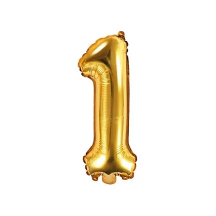 Balon foliowy "1" 35cm