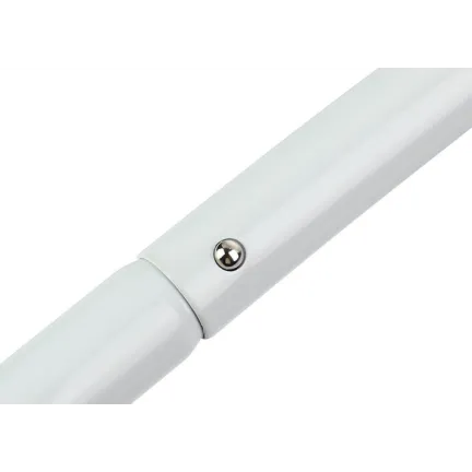 Stojak metalowy biały KOŁO na balony i dekoracje 2m Tło do zdjęć