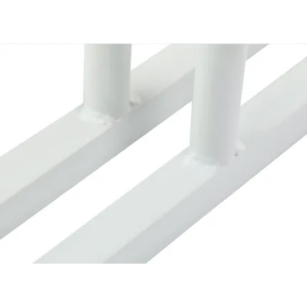 Stojak metalowy biały KOŁO na balony i dekoracje 2m Tło do zdjęć