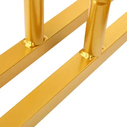 Stojak metalowy złoty HEKSAGON na balony i dekoracje 2m Tło do zdjęć