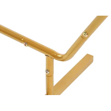 Stojak metalowy złoty HEKSAGON na balony i dekoracje 2m Tło do zdjęć