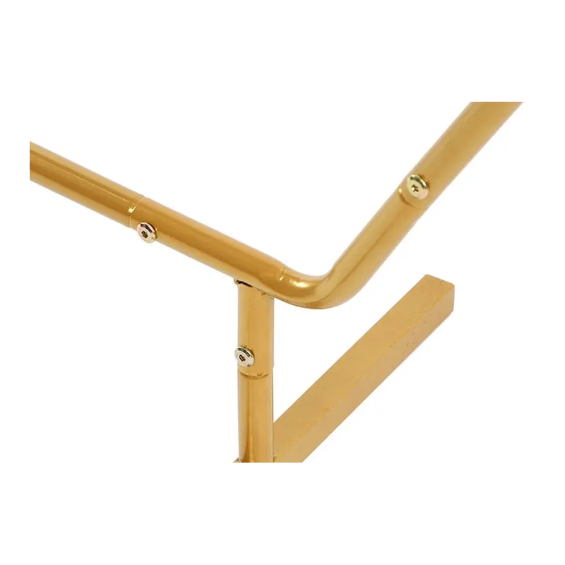 Stojak metalowy złoty HEKSAGON na balony i dekoracje 2m Tło do zdjęć