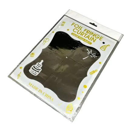 KURTYNA dekoracyjna PANELOWA Foliowa Czarna black 100x200 cm