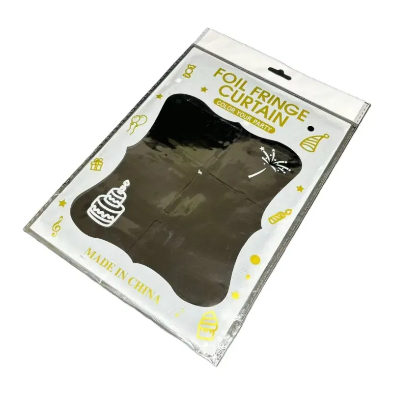 KURTYNA dekoracyjna PANELOWA Foliowa Czarna black 100x200 cm