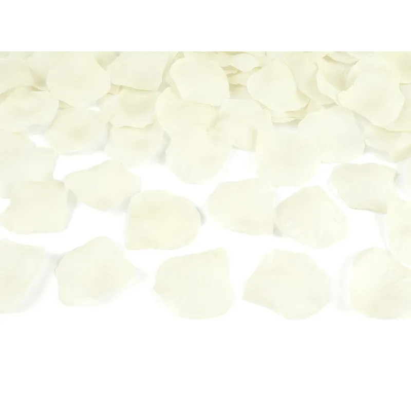 Tuba konfetti z płatkami róż, krem, 40cm Tuba konfetti z płatkami róż, krem, 40cm