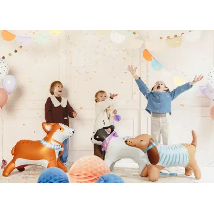 Tuba strzelająca konfetti paskami w kolorach pastelowych, długość 20 cm