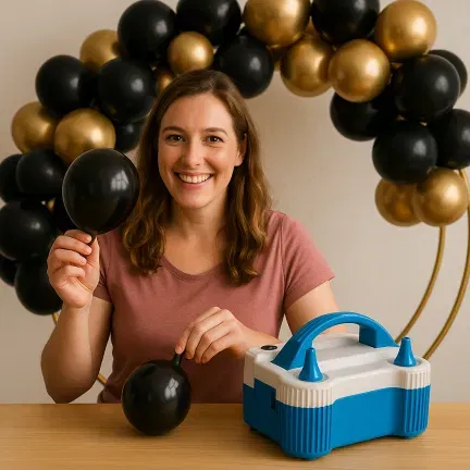 POMPKA ELEKRYCZNA do balonów 700W 2 wyjścia