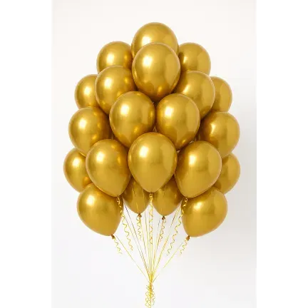 Balony METALICZNE professional ZŁOTE 30cm 50szt. Balony METALICZNE professional ZŁOTE 30cm 50szt.