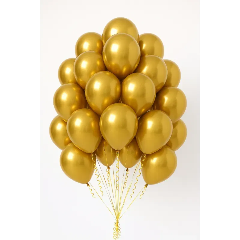 Balony METALICZNE professional ZŁOTE 30cm 50szt. Balony METALICZNE professional ZŁOTE 30cm 50szt.