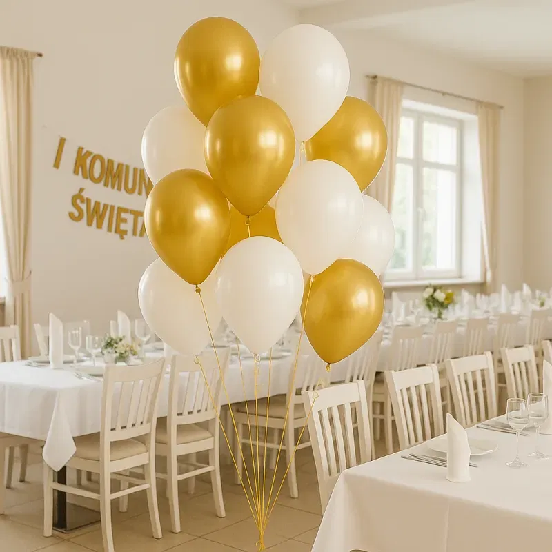 Balony METALICZNE professional ZŁOTE 30cm 50szt. Balony METALICZNE professional ZŁOTE 30cm 50szt.