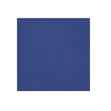 Serwetki 33x33 cm granatowe 20szt.