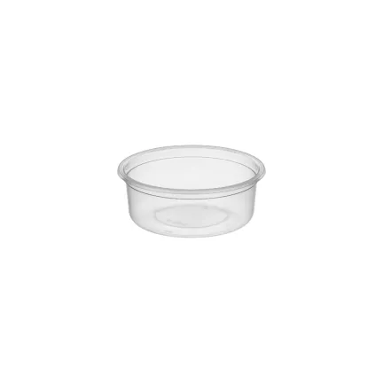 Pojemnik plastikowy 250ml OKRĄGŁY 50 szt.