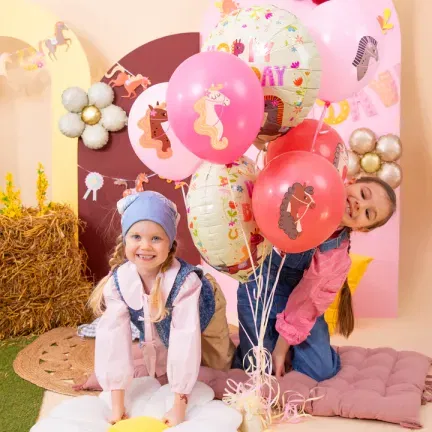 Balony Koniki 12 cali 6 szt. zestaw