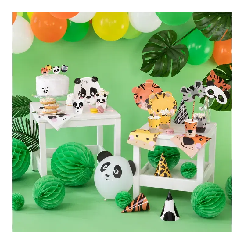 Czapeczki Zwierzątka 16x10cm 4szt. Czapeczki Zwierzątka 16x10cm 4szt.