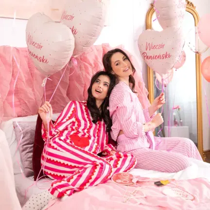 Balon foliowy Serce Wieczór Panieński 18 cali Balon foliowy Serce Wieczór Panieński 18 cali