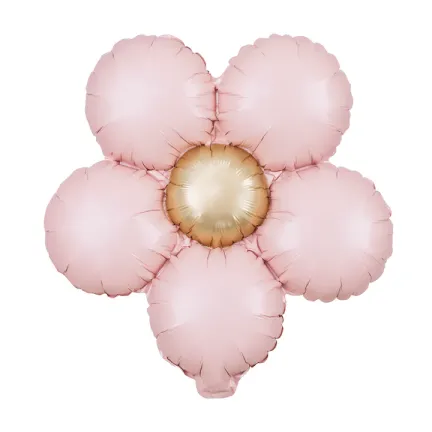 Balon foliowy Kwiat różowy matowy 45cm 3szt. Balon foliowy Kwiat różowy matowy 45cm 3szt.