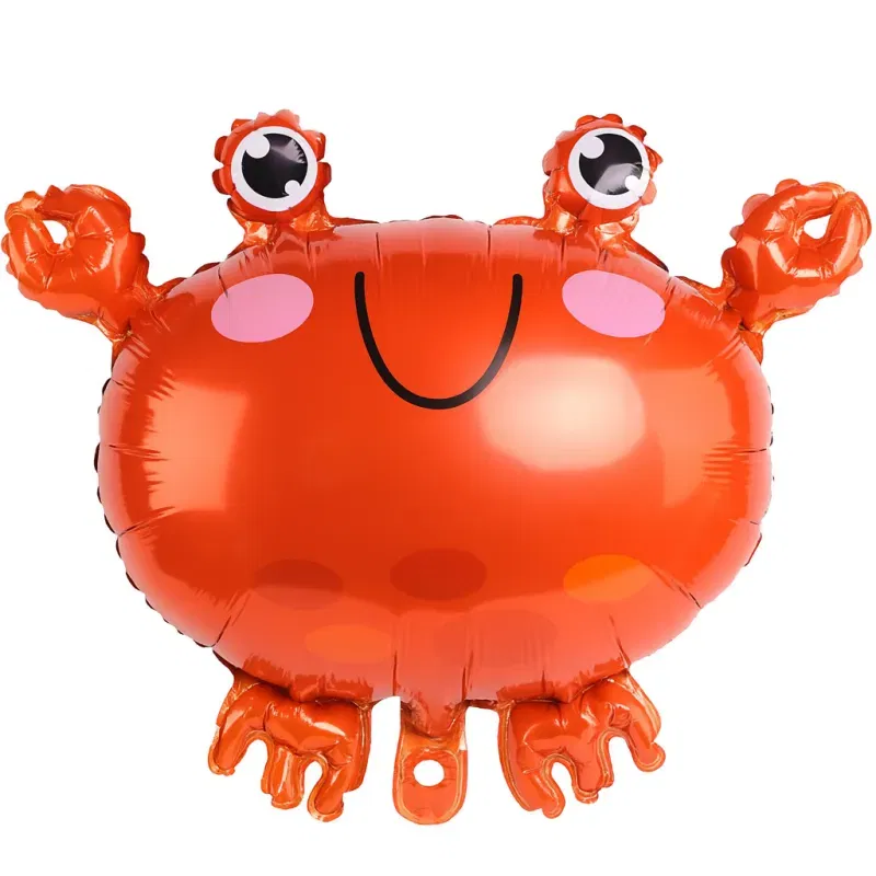 Balon foliowy Krab – Morskie Zwierzęta – 42 x 55 cm