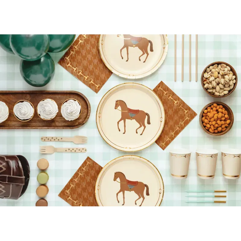 Talerzyki Koń, 23 cm 6szt Talerzyki Koń, 23 cm 6szt