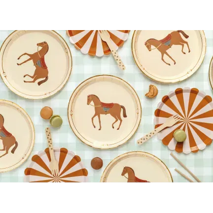 Talerzyki Koń, 23 cm 6szt Talerzyki Koń, 23 cm 6szt