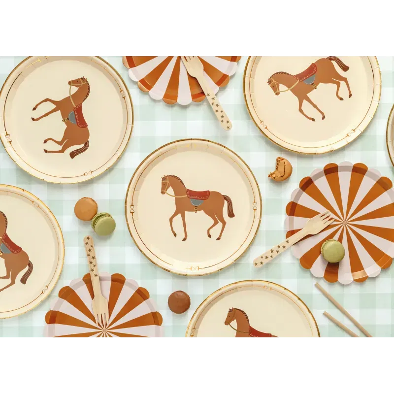Talerzyki Koń, 23 cm 6szt Talerzyki Koń, 23 cm 6szt