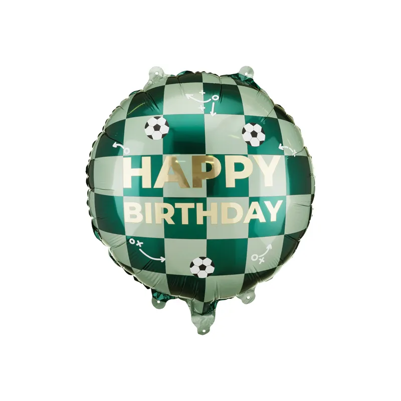 Balon foliowy Happy Birthday piłki 35x35 cm