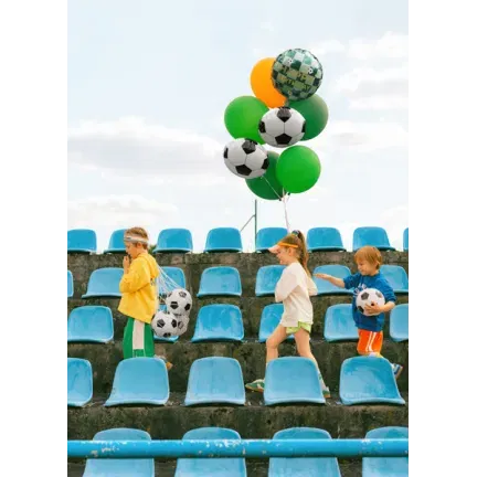 Balon foliowy Happy Birthday piłki 35x35 cm