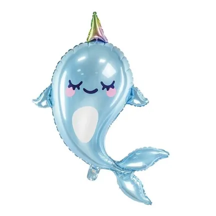 Balon foliowy Narwal 53x87cm