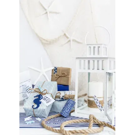 Klamerki drewniane, białe 20szt.