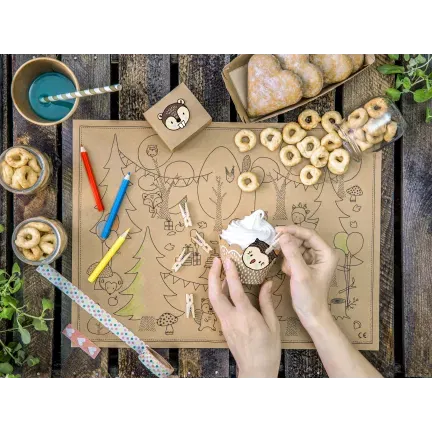 Klamerki drewniane, naturalne drewno 20szt.