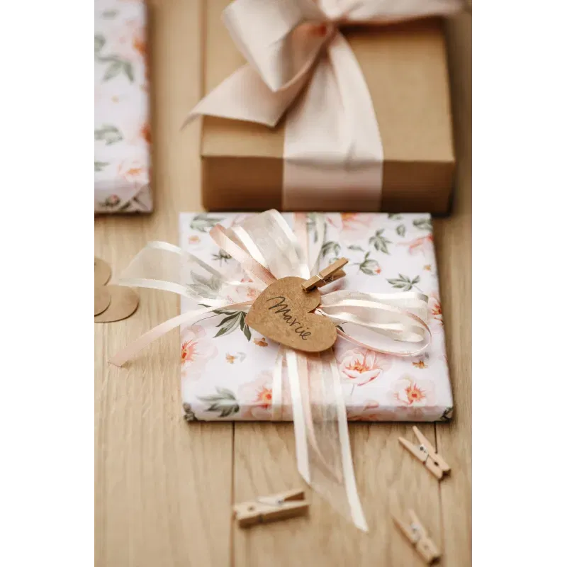 Klamerki drewniane, naturalne drewno 20szt.