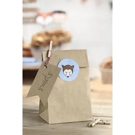 Klamerki drewniane, naturalne drewno 20szt.