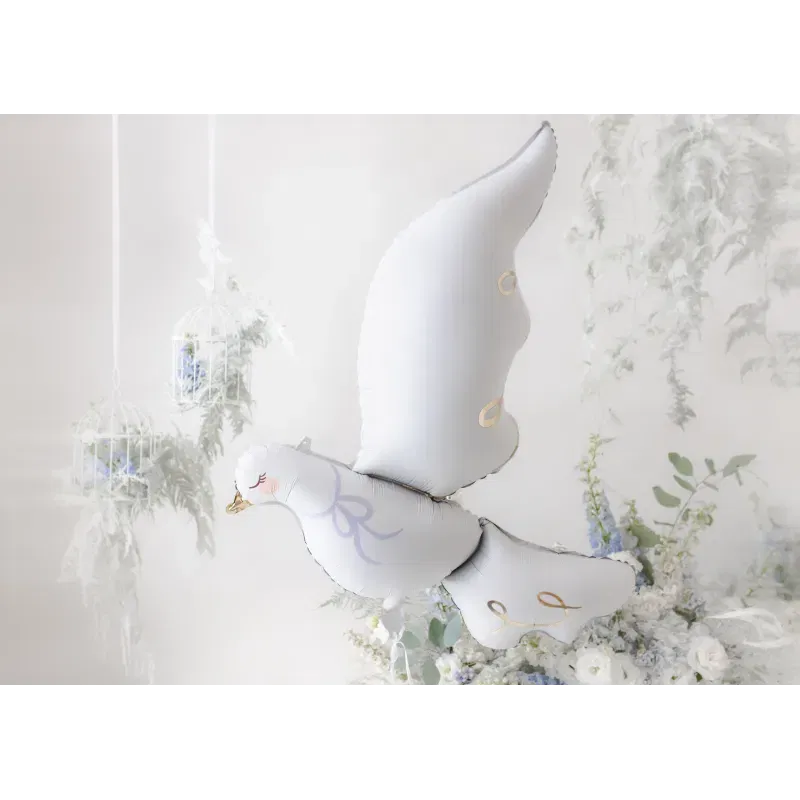 Balon foliowy Gołąb, 80x100 cm