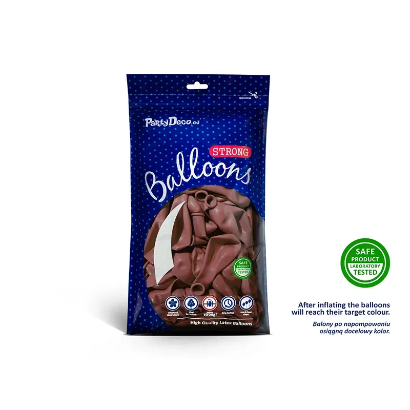 Balony Strong 30 cm, Pastel Wild Rose 100szt.