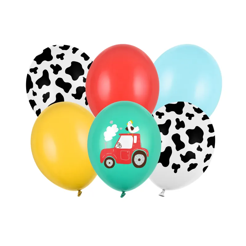 Balony 30 cm, Farma 6szt.